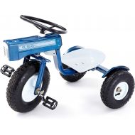 Tricam GCK-31 Kids Tractor Tricycle with Adjustable Seat, Steel Construction, Real Pneumatic Tires