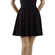 Trienawear 15 Adult Jersey Circle Dance Skirt TR700 Dancewear Black