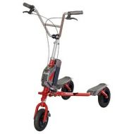 Trikke Freedom V Handlebar Cruiser Red with 36V BatteryCharger Scooter by Trikke