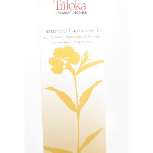  인센스스틱 Triloka, Incense Assorted Fragrances, 10 Gram