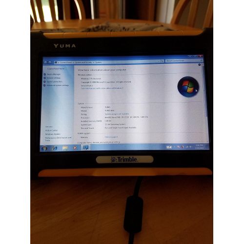  Trimble Navigation Yuma YMA-FYS6AE-00 7 Net-tablet PC - Wi-Fi - Intel Atom Z530 1.60 GHz - Yellow