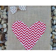 TrinasWreaths4Sanity Valentine Flag  Burlap Flag  Heart Garden Flag  Burlap Valentine Heart  Valentine Burlap Flag