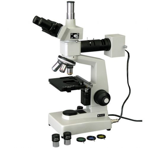  Trinocular Metallurgical Microscope 40X-640X by AmScope