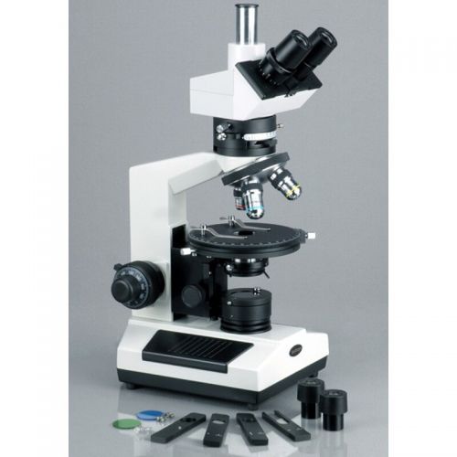  Trinocular Polarizing Microscope 40x-640x by AmScope