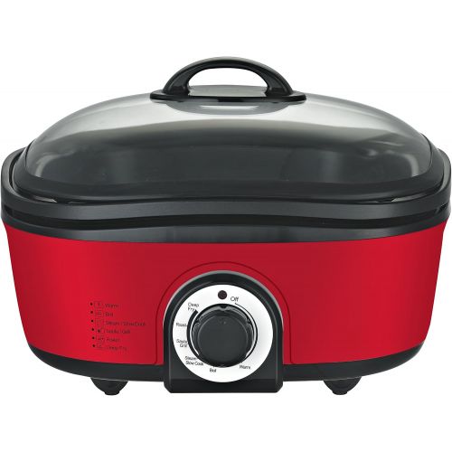  [아마존베스트]TRIOMPH ETF1672Printing Multicoloured 12in 15L1400W Red 5Litre, 1400