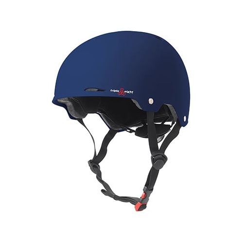  Triple8 Helmet Gotham SkateBike Lg-Xl Blu-Rbr