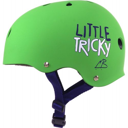  Triple Eight Little Tricky Dual Certified Sweatsaver Kids Skateboard and Bike Helmet