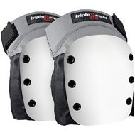 Triple Eight Street Knee Pads for Skateboarding and Roller Derby with Adjustable Straps (1 Pair)
