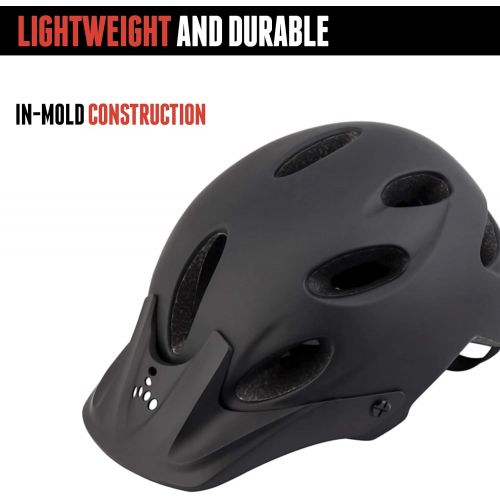  Triple Eight Compass Certified Bike Helmet for Cycling and Mountain Biking