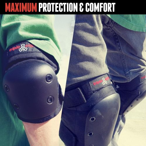  Triple Eight Street 2-Pack Knee and Elbow Pad Set