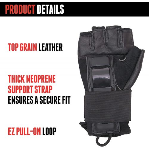  Triple Eight Hired Hands Skateboarding Wrist Guard Gloves