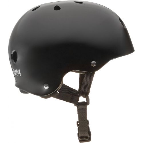  Triple Eight Triple 8 Standard Liner Skateboarding Helmet, Medium, Black Glossy