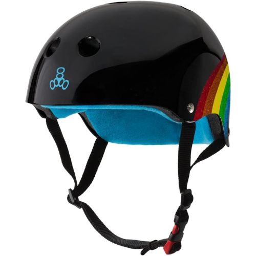  Triple Eight The Certified Sweatsaver Helmet for Skateboarding, BMX, and Roller Skating