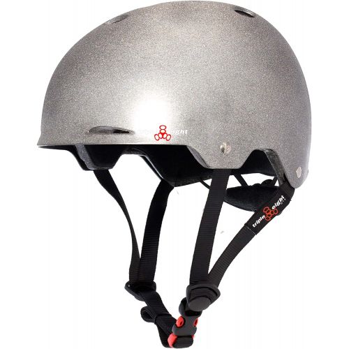  Triple Eight Gotham Dual Certified Bicycle/Skate Helmet with EPS Liner - DarkLight