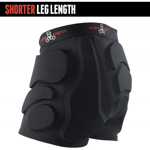  Triple Eight RD Bumsaver Womens Padded Shorts for Roller Derby, Skateboarding and Skating