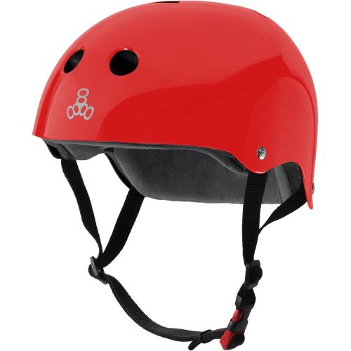  Triple Eight THE Certified Sweatsaver Helmet for Skateboarding, BMX, and Roller Skating