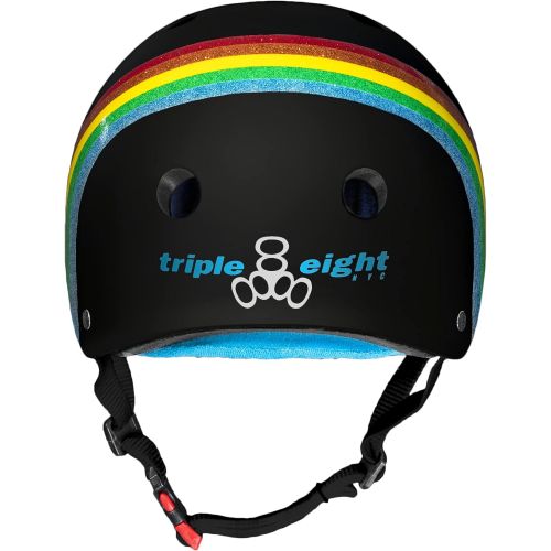  Triple Eight THE Certified Sweatsaver Helmet for Skateboarding, BMX, and Roller Skating