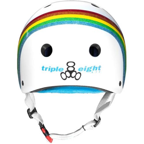  Triple Eight THE Certified Sweatsaver Helmet for Skateboarding, BMX, and Roller Skating