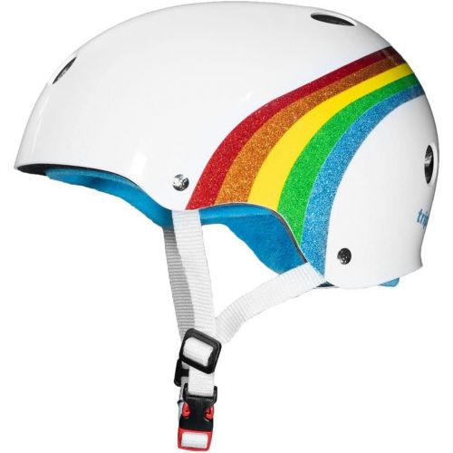  Triple Eight THE Certified Sweatsaver Helmet for Skateboarding, BMX, and Roller Skating