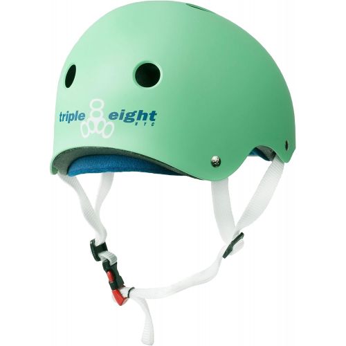  Triple Eight THE Certified Sweatsaver Helmet for Skateboarding, BMX, and Roller Skating