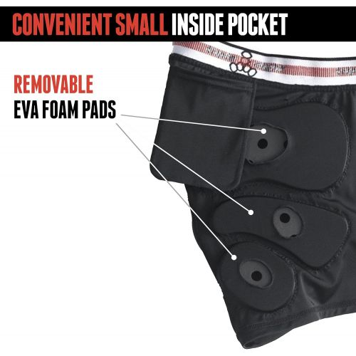  [아마존베스트]Triple Eight RD Bumsaver Womens Padded Shorts for Roller Derby, Skateboarding and Skating