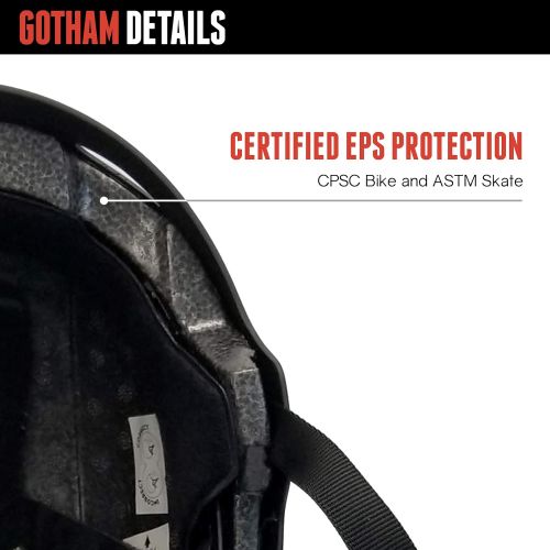  Triple Eight Triple 8 Gotham Blue Matte Rubber X-Small  Small Skateboard Helmet - CECPSC Certified
