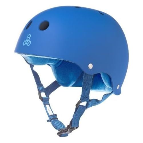  Triple Eight Helmet with Sweatsaver Liner, GUTI Gun Rubber, Large