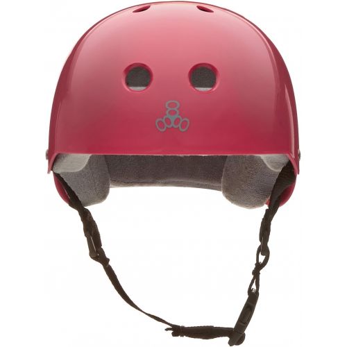  Triple Eight Helmet with Sweatsaver Liner, GUTI Gun Rubber, Large