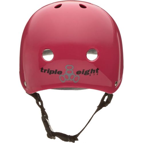  Triple Eight Helmet with Sweatsaver Liner, GUTI Gun Rubber, Large