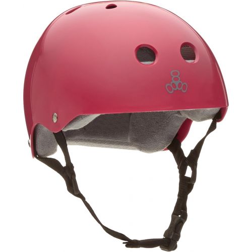  Triple Eight Helmet with Sweatsaver Liner, GUTI Gun Rubber, Large