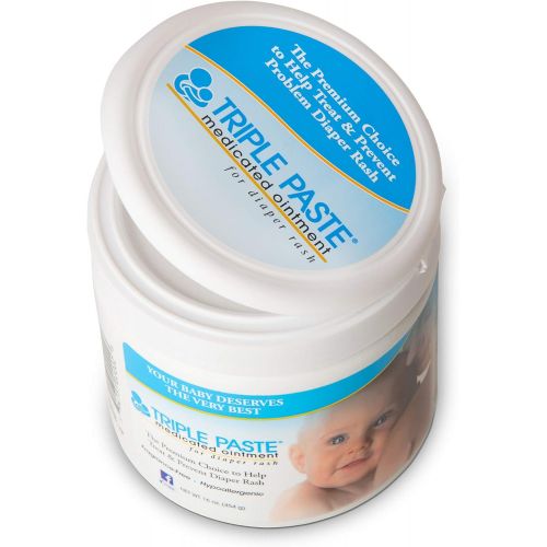  [아마존베스트]Triple Paste Medicated Ointment for Diaper Rash, 16-Ounce