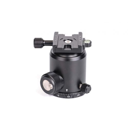  SUNWAYFOTO FB-52 GNN No Neck 52mm Tripod Ball Head ArcaRRS Compatible 44lb Max Load Sunway Ideal for Target Shooting