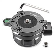 Neewer Tripod Leveling Base with Offset Bubble Level for Canon,Nikon,and Other DSLR Cameras with 14 Thread, Tripods & Monopods with 38 Thread