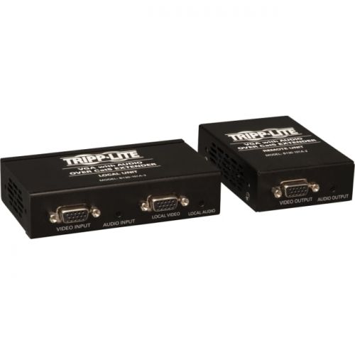  Tripp Lite VGA with Audio over Cat5Cat5 Extender Kit with Box-Style Transmitter and Receiver with EDID