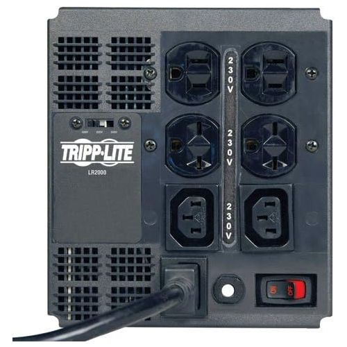  [아마존베스트]Tripp Lite LR2000 Line Conditioner 2000W AVR Surge 230V 8A 50/60Hz 5-15R 6-15R C13