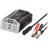 Tripp Lite 400W Car Power Inverter with 2 Outlets & 2 USB Charging Ports, Auto Inverter, Ultra Compact (PV400USB)