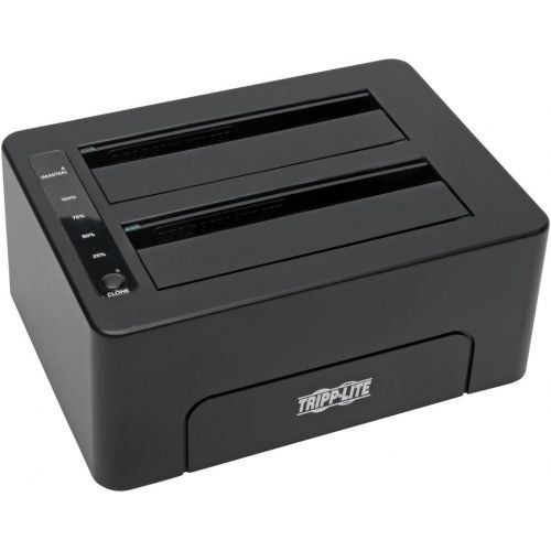  Tripp Lite USB 3.0 SuperSpeed to Dual SATA External Hard Drive Docking Station with Cloning for 2.5in or 3.5in HDD(U339-002)