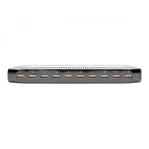  Tripp Lite TRIPP LITE 10-Port USB Charging Station Dock with Storage Slots for Tablet iPhone iPad & Laptops (U280-010-ST)