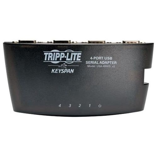  Tripp Lite Keyspan High-Speed 4-Port RS232 Serial DB9 to USB Adapter Hub(USA-49WG)