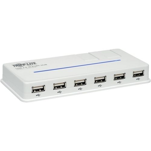  Tripp Lite 10-Port USB 2.0 Hi-Speed Hub (U222-010-R)