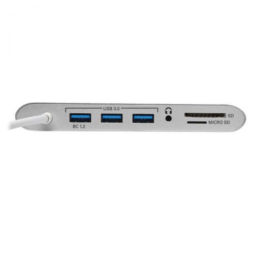  Tripp Lite USB 3.1 Gen 1 USB-C Docking Station w USB-A, HDMI, VGA, mDP, Gigabit Ethernet, Mem Card, 3.5mm & USB-C PD Charging, USB C, USB Type C, USB Type-C (U442-DOCK1)