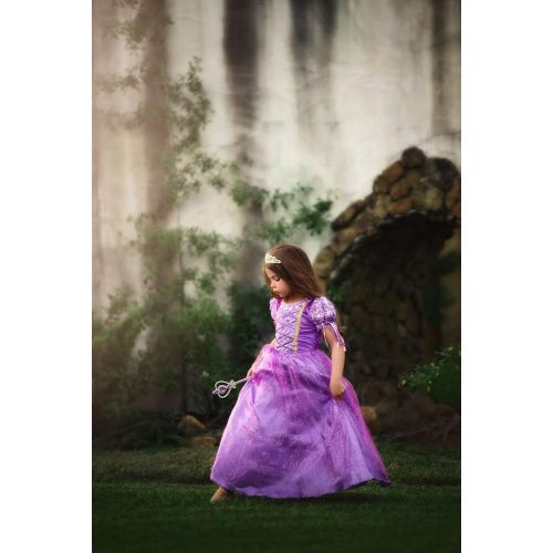  Trish Scully Child Duchess Princess Dress Costume (Purple)