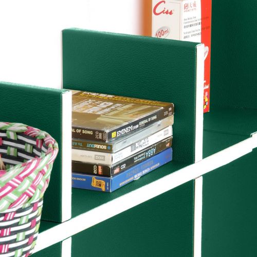  Trista Wall Shelf Trista - [Natural Life-MEGA] Leather Cross Type Shelf  Bookshelf  Floating Shelf (9 pcs)
