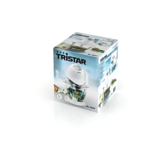 Tristar Chopper 0,6L plastic bowl - Stainless steel blades