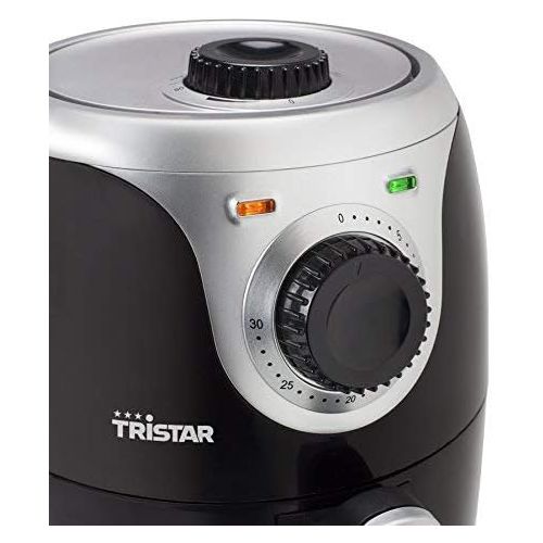  Tristar Heissluftfritteuse/Crispy Fryer mit einstellbarem Thermostat und Timer | ohne Fett-einfach zu reinigen  mit 2 Liter Fassungsvermoegen, FR-6980, 2,0 Liter