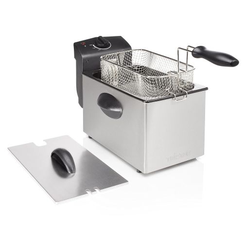  Tristar FR-6935 deep fryer - deep fryers (Single, Black, Stainless steel, Stainless steel, Rotary)