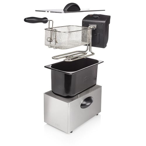  Tristar FR-6935 deep fryer - deep fryers (Single, Black, Stainless steel, Stainless steel, Rotary)