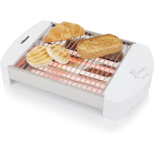  Tristar BR-2400 Flach-Toaster/Broetchenroester mit Countdown-Timer und Kruemelschublade, 400 W