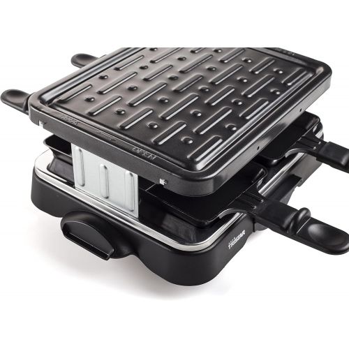  Tristar Raclette Grill/ Tischgrill fuer bis zu 4 Personen  mit Ein-/ Ausschalter und 4 Pfannchen, RA-2949