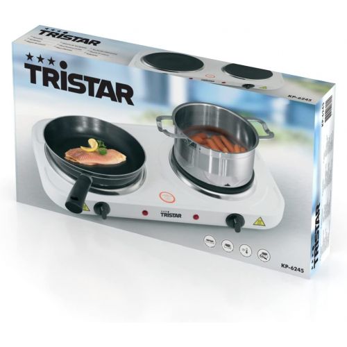  Tristar Elektrische Kochplatte 2 Brenner 2500 Watt